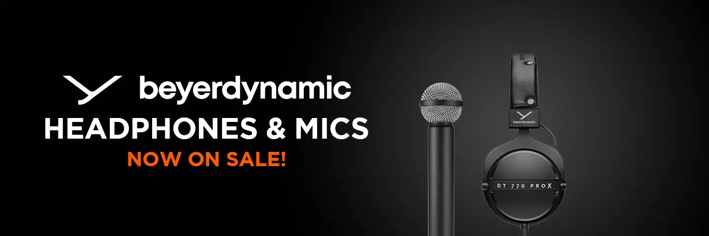 Get a Pro Sound for Less with Beyerdynamic.